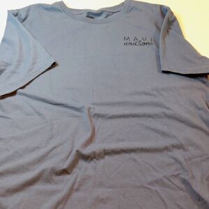 Maui and Sons Mens Blue Skateboard/Beach Shirt - Size L